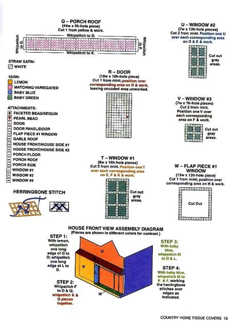 Diagram: montagevolgorde opplat dak