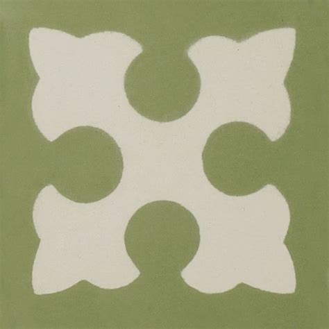 Uni 6.2 Olive Green 20x20x1.6 cementtegel