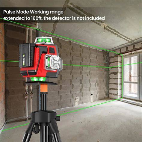 Infographic: Werking en set-up van een laserwaterpas en statief