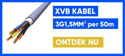 Infografiek: Vergelijking XVB vs EXVB kabels en dieptegraden