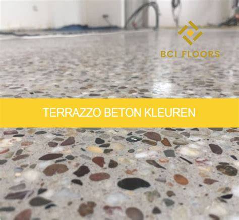Infographic: Terrazzo samenstelling en afwerking