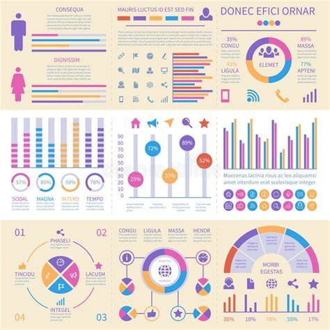 Vergelijking zanden infographic