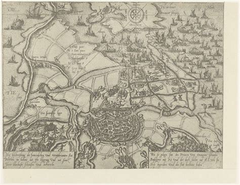 Historische kaart van Terneuzen en omgeving met locaties van de kerken