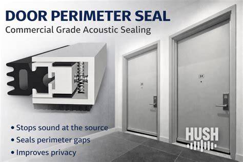 Schema van perimeter seal en waterdichtingsprincipes