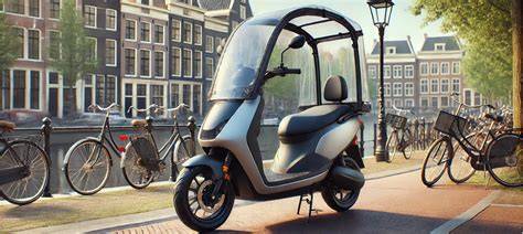 Infographic: Verschillende types overdekte scooters en hun kenmerken