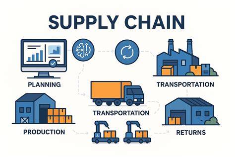 Infographic: Cementlogistiek - Modaliteiten en Supply Chain
