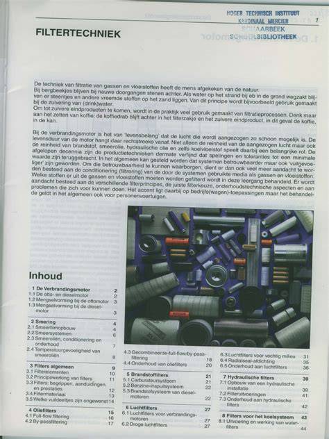 Illustratie: Zelfreinigende filtertechniek en drain-systeem