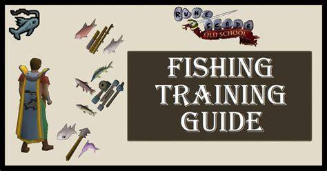 Infographic over OSRS Fishing methods en benodigdheden