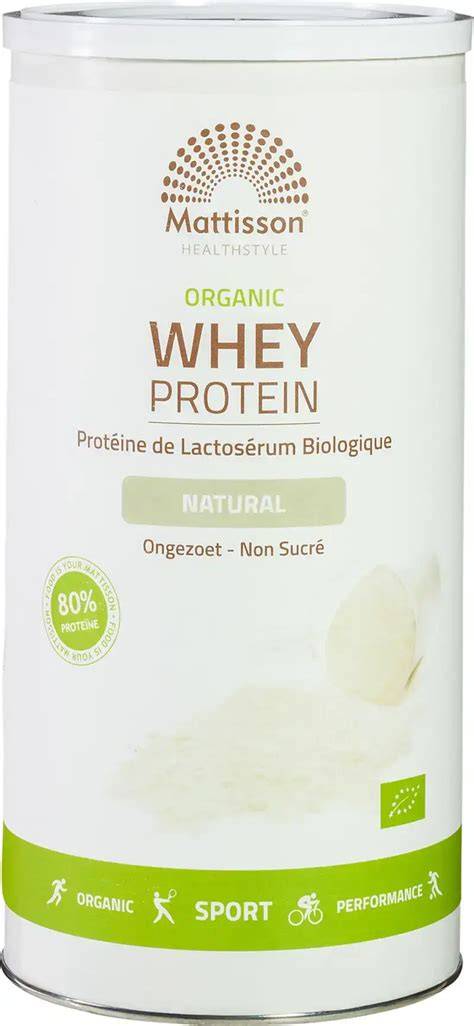 Naturecan Whey proteïnepoeder - voorbeeld van gebruik in recepten