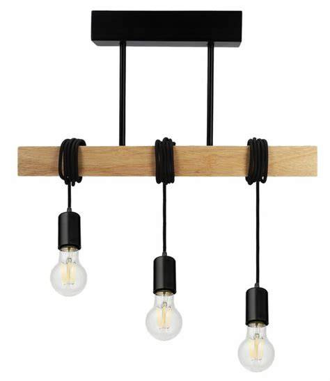 Montageoverzicht van houten balk plafondlamp