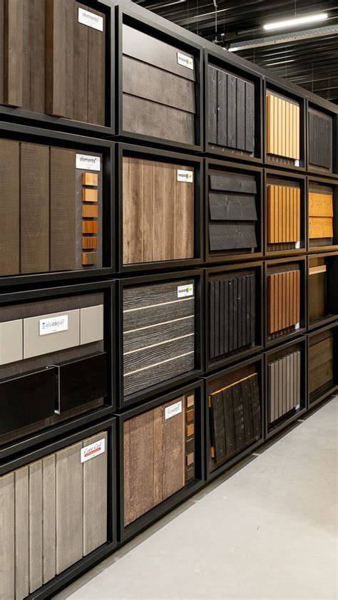 Showroom advies en staalmateriaal voor vloer-keuze