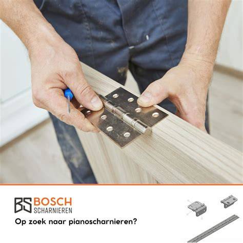 Afbeelding: Pianoscharnier werking op MDF-deuren
