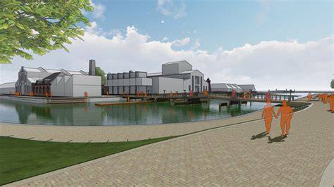 Impressie van Willemsoord en de voormalige scheepswerf met moderne bioscoopzalen
