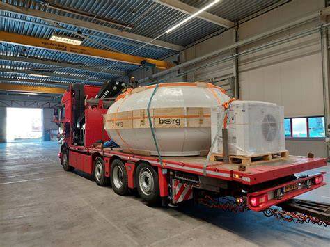 Illustratie van ondergrondse Borg Energy Storage buffer