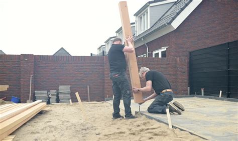 Foto: meenemers plaatsen in het H-profiel
