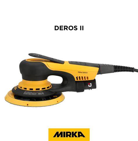 Infographic: Mirka DEROS II 650 kernpunten en specificaties