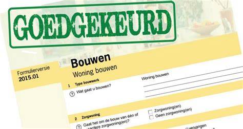 Situatiekaart: renovatie met en zonder bouwvergunning