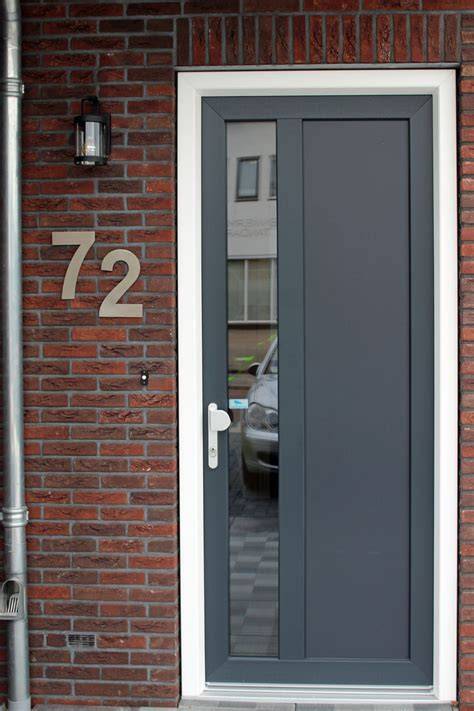Illustratie: maatwerk opties voor kunststof voordeuren