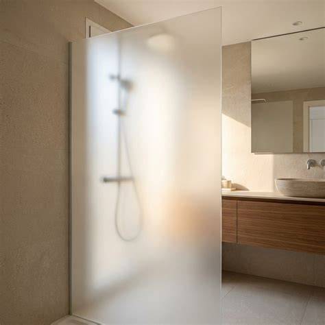 voorbeeld plexiglas douchewand