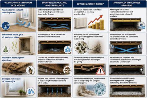 Infographic: overzicht stappenplan kruipruimte isoleren