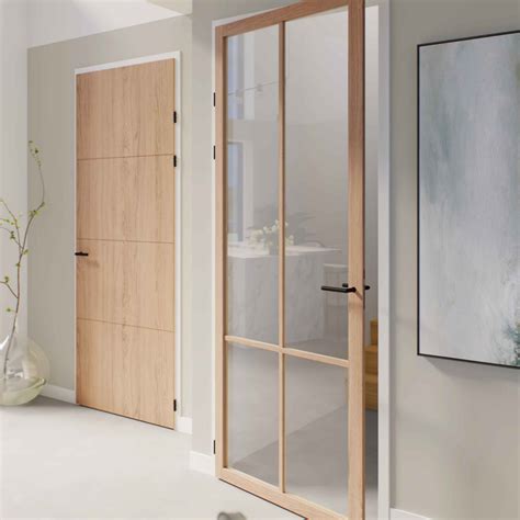 Foto: Voorbeelden van de nieuwste binnendeuren met glas en frameless design