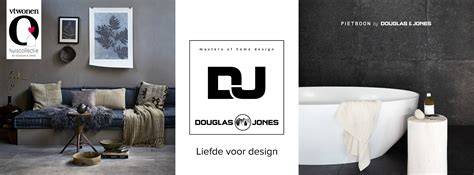 Depotbeeld van Douglas & Jones-showroom en tegelcollecties