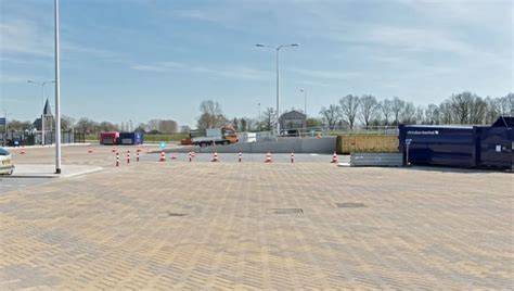 Infographic: Route en weegbrug op het Recycleplein Doesburg