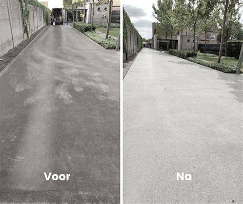 illustratie van betonvloeren onderhoudsprocessen