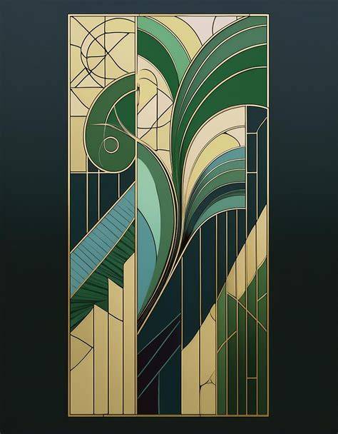 Voorbeelden van Art Deco meubilair: rondingen en grafische lijnen