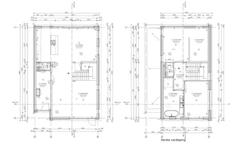 Technische plattegrond en legvoorbeelden