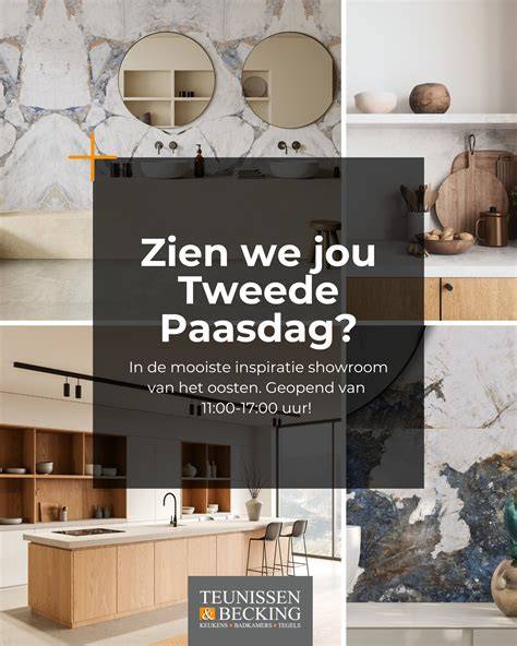 Showroom en tegelcombinaties demonstratie