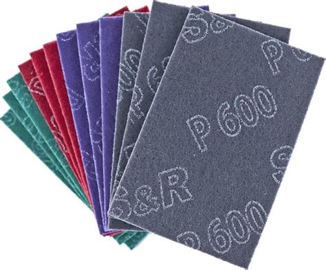 Illustratie van verschillende korrelgroottes op schuurpapier