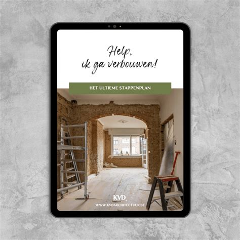 Schema van stappenplan voor een Bilthovense verbouwing