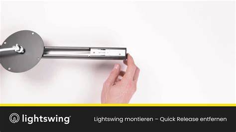 Infographic: Lightswing® Quick Release montageproces