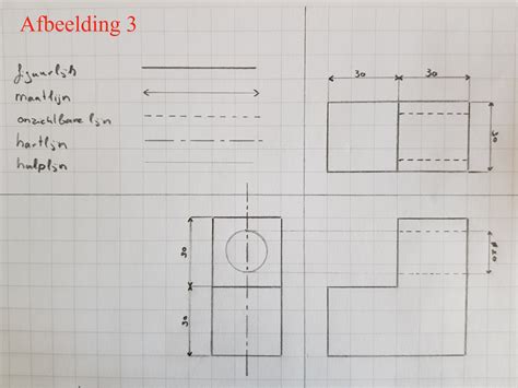 Technische tekening van verschillende tegelprofielen