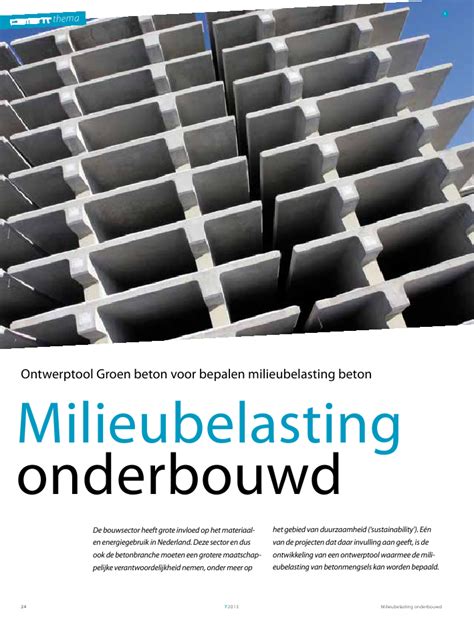 Infographic: Milieubelasting kunststof vs. beton (MKI/GWP) en recyclebaarheidsketen