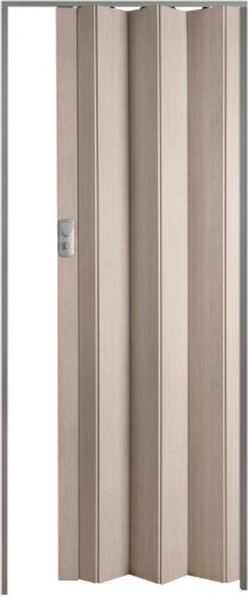 vouwdeur harmonica opengevouwen