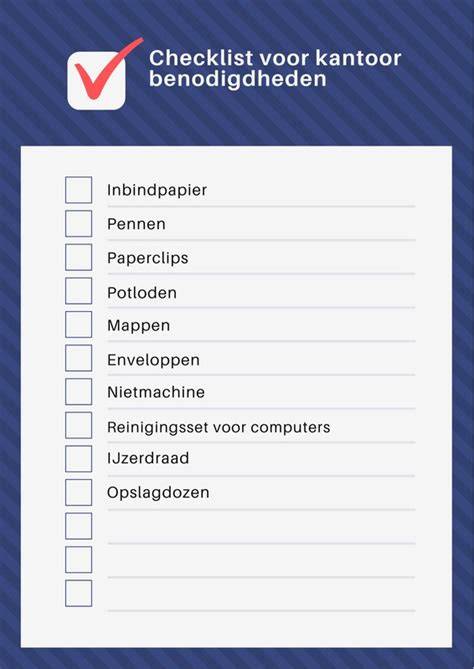 Checklist voor vloervoorbereiding en vlakheidscontrole