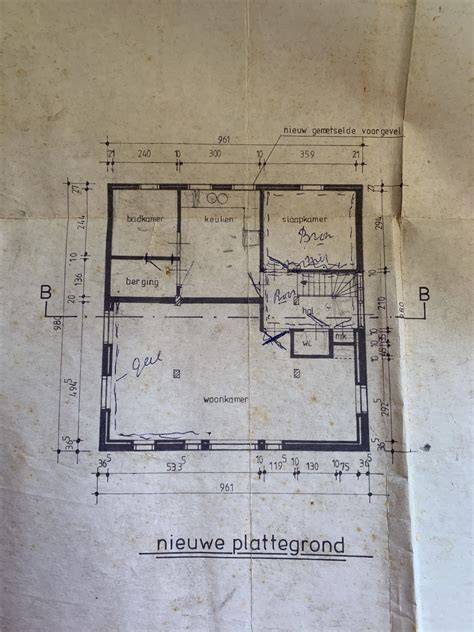 Plattegrond van Broederenklooster met hotelindeling