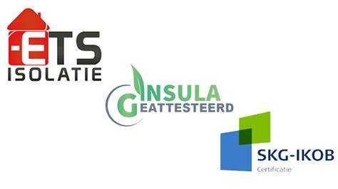 Infographic: certificatiemerken Insula Certificatie en SKG-IKOB (BRL 2121/BRL 2110)