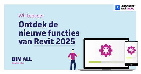 Infographic: Overzicht van nieuwe Revit 2025 functies en renovatie workflows