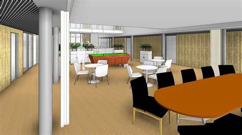 Foto: nieuw woonzorgcentrum Heerjansdam met atrium-achtige binnenruimte