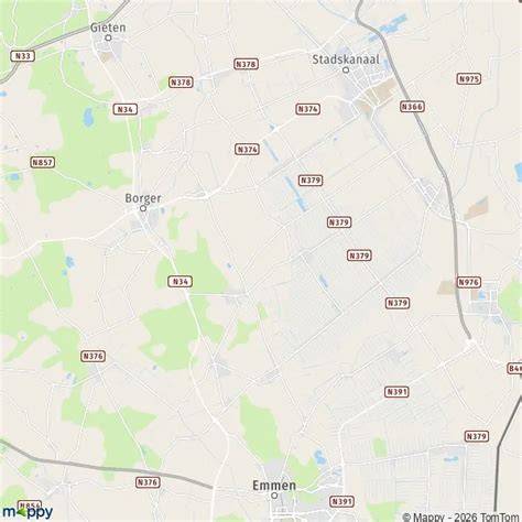 Kaart: Regio met vestiging in Odoorn en dienstgebied Drenthe