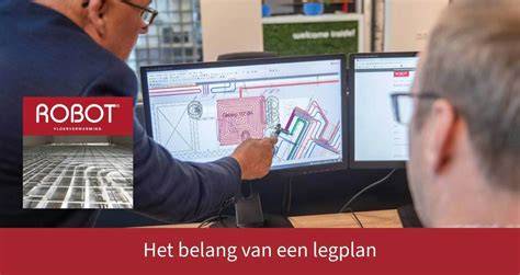 Diagram van legplan en sensorpositie