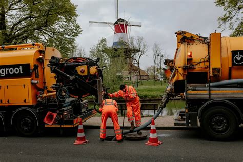 Schematische weergegeven verantwoordelijkheden rioolbeheer