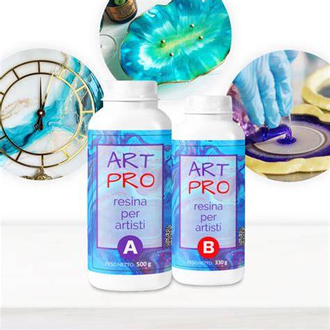 Kleurenvoorbeelden ART PRO epoxyhars