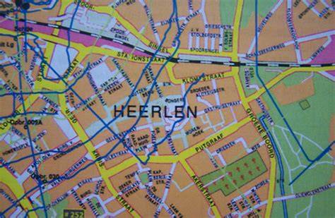 Kaart: Heerlen en omgeving voor kozijnlevering