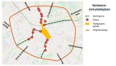 Illustratie: verkeerscirculatieplan en buurtparticipatie in De Lier