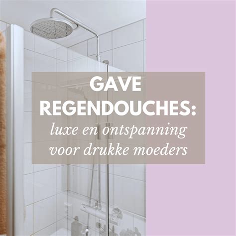 Infographic met de aanbevolen hoogtes voor douchekranen, handdouches en regendouches.