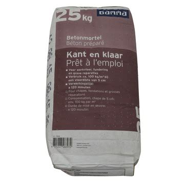 zakken kant-en-klare mortel